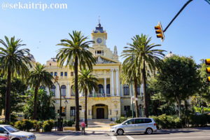 スペインのマラガ市庁舎（Ayuntamiento de Malaga）