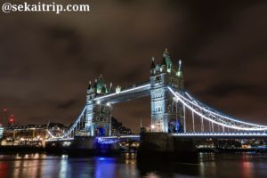 ロンドンのタワー・ブリッジ（Tower Bridge）
