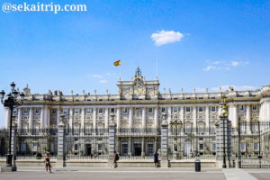 マドリードの王宮（Palacio Real de Madrid）