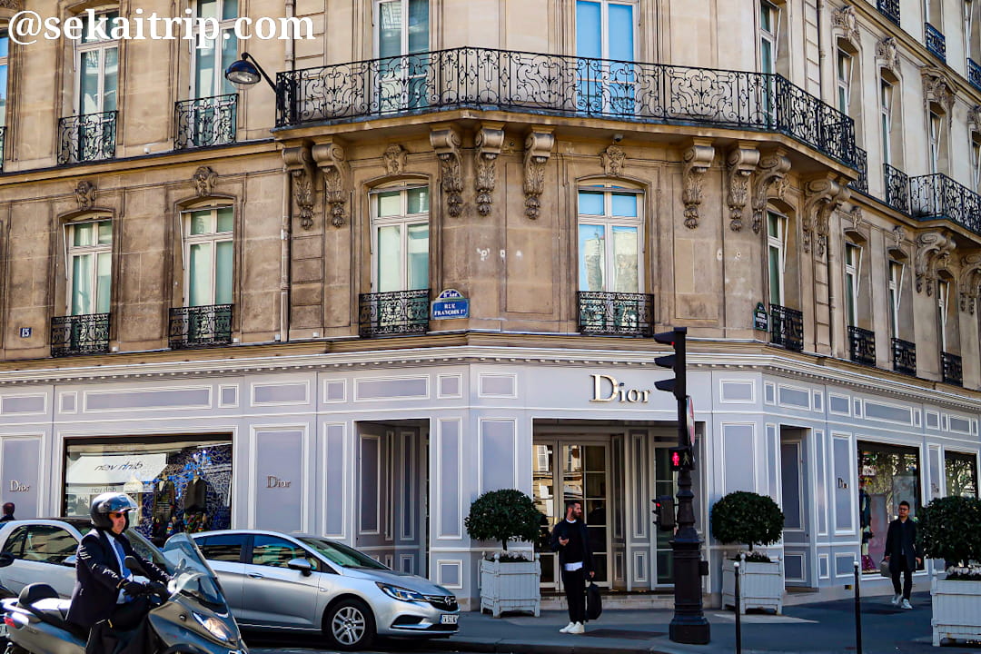パリのディオール（Christian Dior）本店