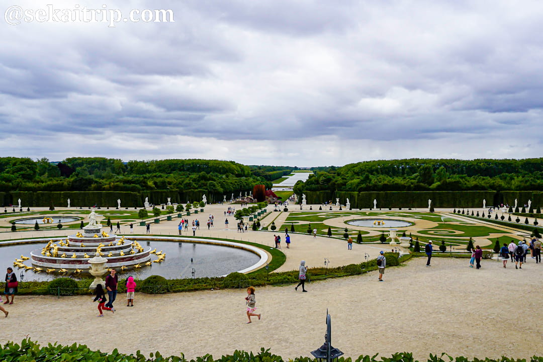 フランスのヴェルサイユ庭園（Jardins du château de Versailles）