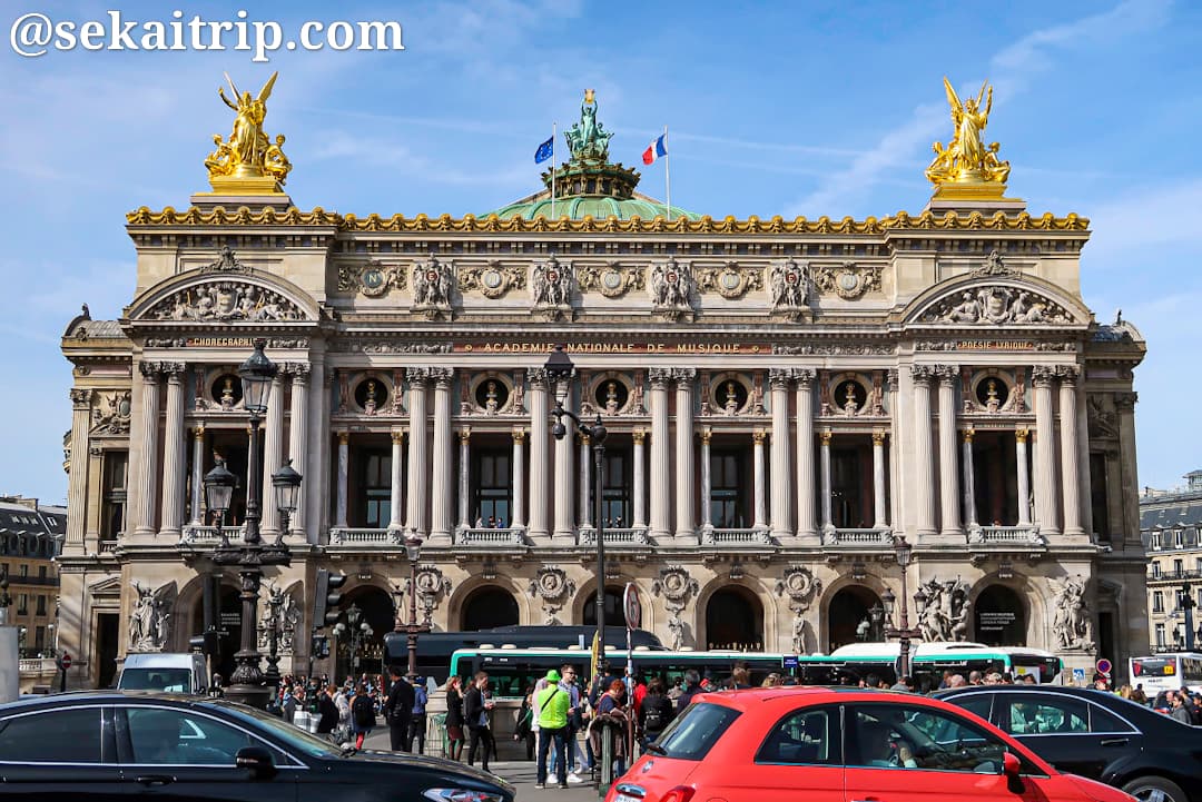 パリのガルニエ宮殿（Palais Garnier）