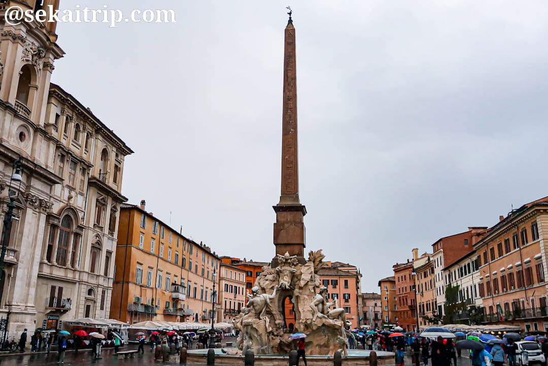 ローマのナヴォーナ広場（Piazza Navona）