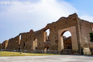 ローマのカラカラ浴場（Terme di Caracalla）