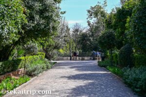 ギリシャ・アテネの国立庭園（National Gardens）