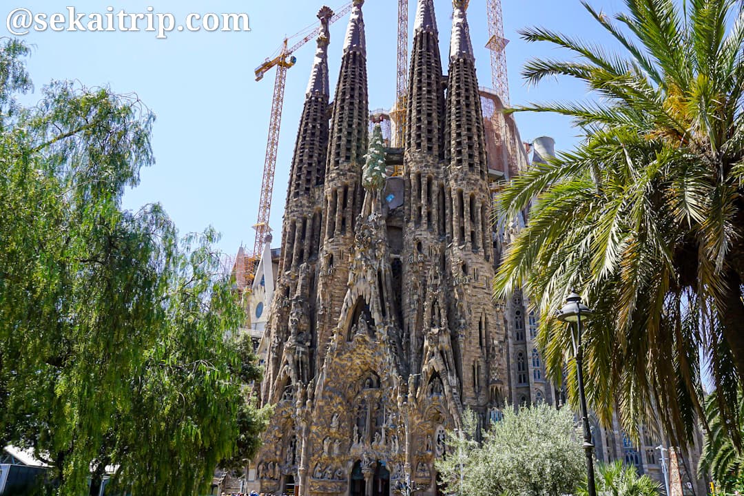 スペイン・バルセロナのサグラダ・ファミリア聖堂（La Sagrada Familia）