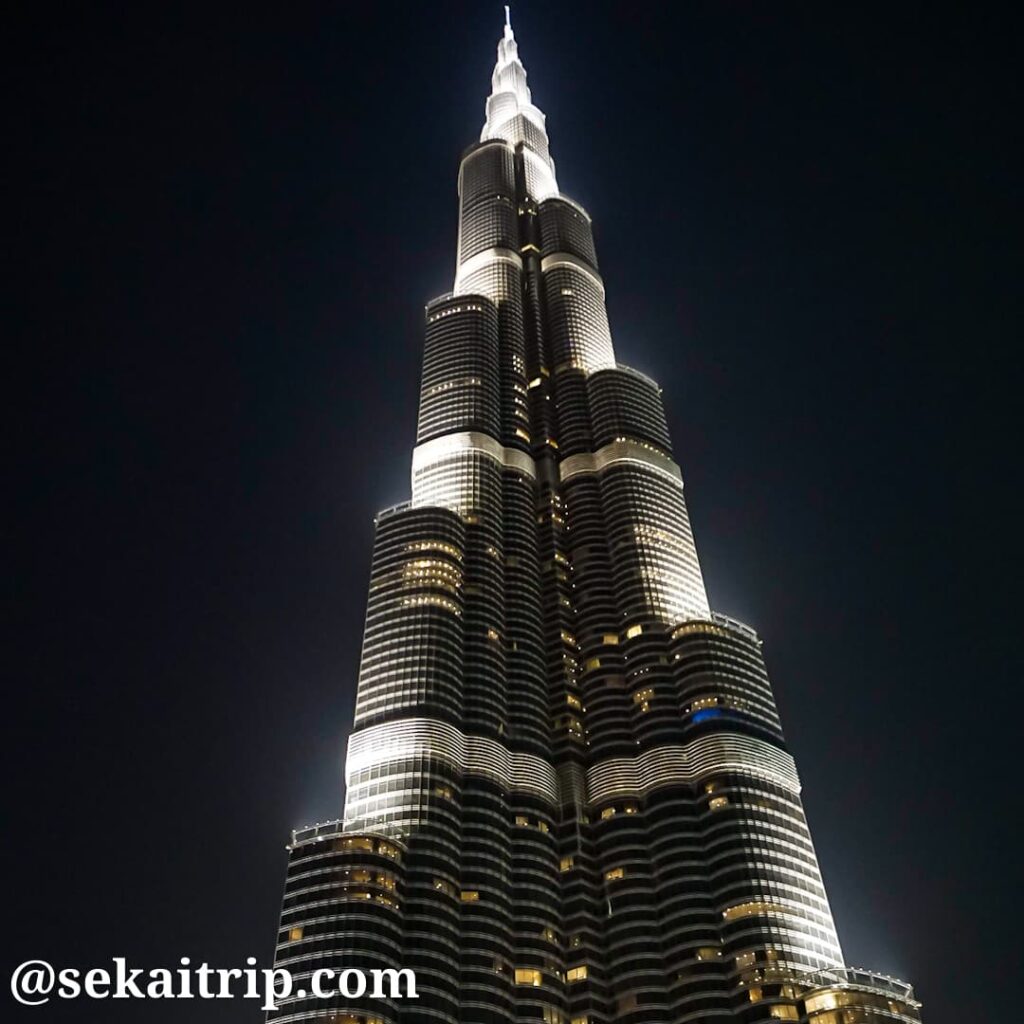 ドバイのブルジュ・ハリファ（Burj Khalifa）