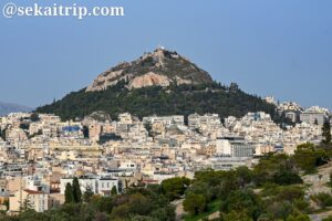 ギリシャ・アテネのリカヴィトスの丘（Lykavitos Hill）