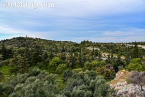 ギリシャ・アテネのフィロパポスの丘（Philopappos Hill）
