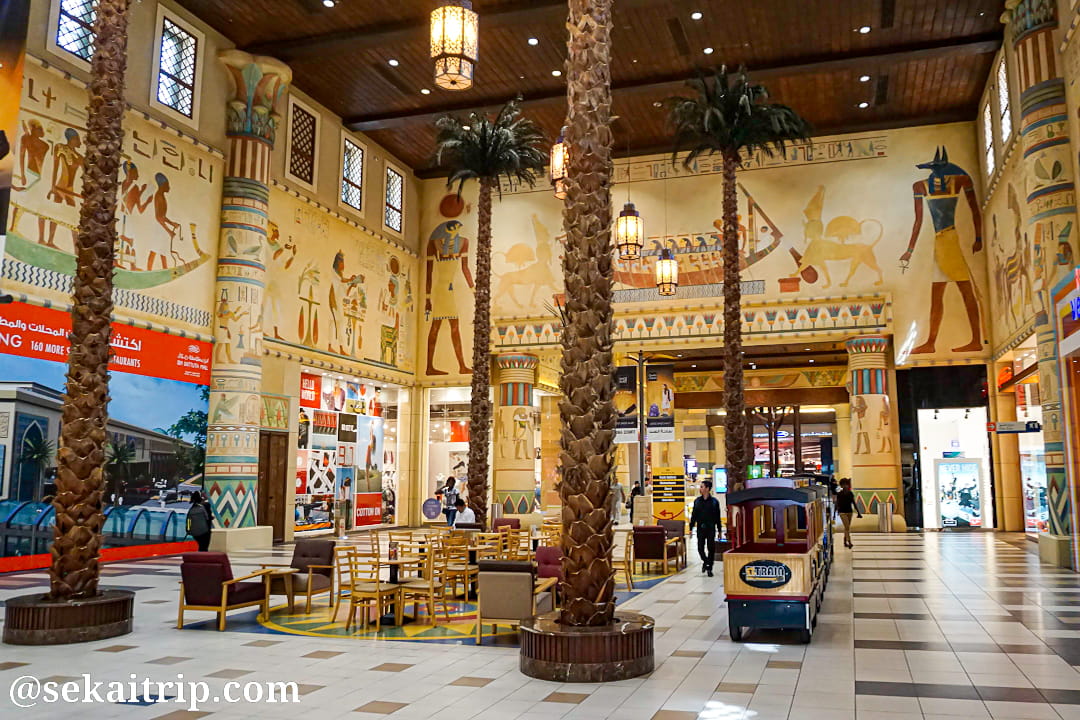 イブン・バトゥータ・モール（Ibn Battuta Mall）のエジプトセクション