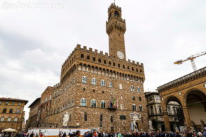 イタリア・フィレンツェのヴェッキオ宮殿（Palazzo Vecchio）