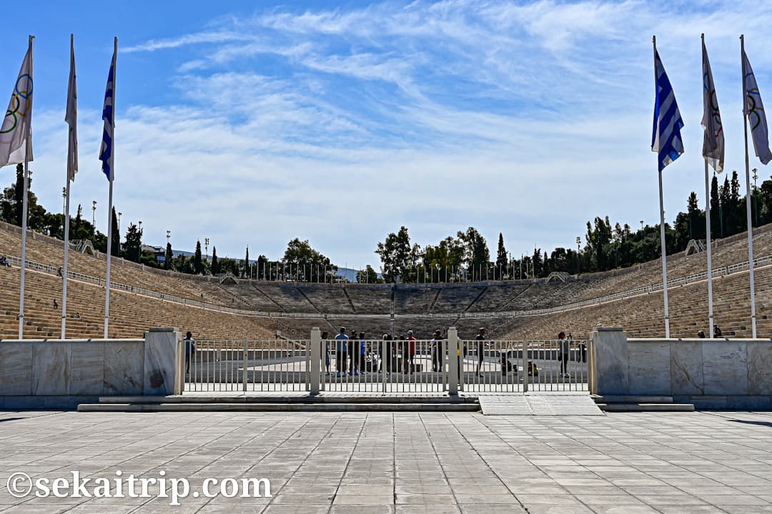 ギリシャ・アテネのパナティナイコ・スタジアム（Panathenaic Stadium）