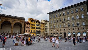 イタリア・フィレンツェのシニョリーア広場（Piazza della Signoria）
