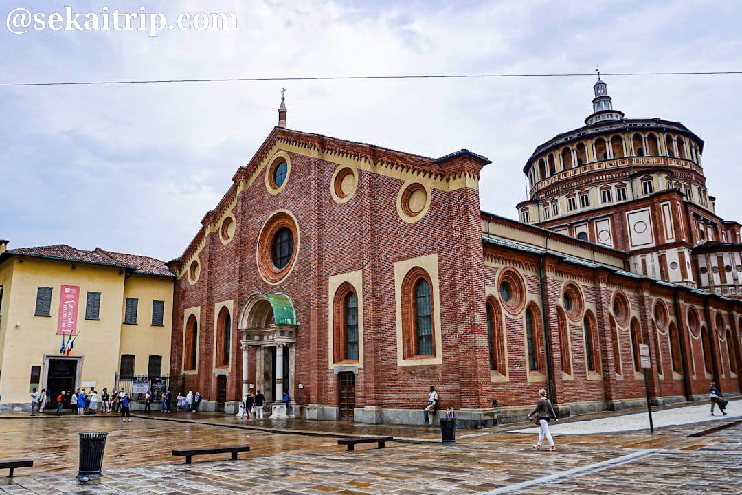 イタリア・ミラノのサンタ・マリア・デッレ・グラツィエ教会（Santa Maria delle Grazie）