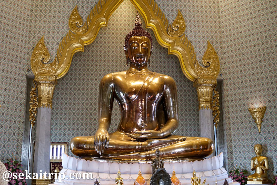 ワット・トライミット（Wat Traimit）の黄金仏像
