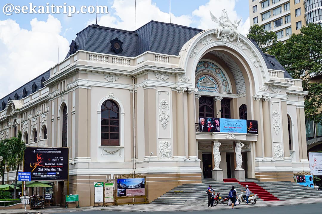 ホーチミンのサイゴン・オペラハウス（Saigon Opera House）