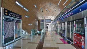 Burj Khalifa／Dubai Mall Metro Station