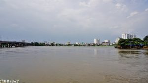 サイゴン川の景色