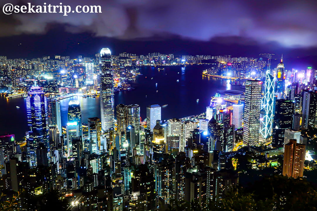 香港の夜景】無料で見る絶景スポット10選！穴場スポット教えます 