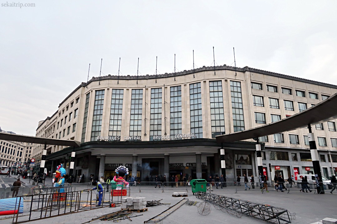 ブリュッセル中央駅（Gare de Bruxelles-Central）