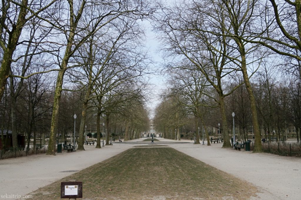 ブリュッセル公園（Parc de Bruxelles）