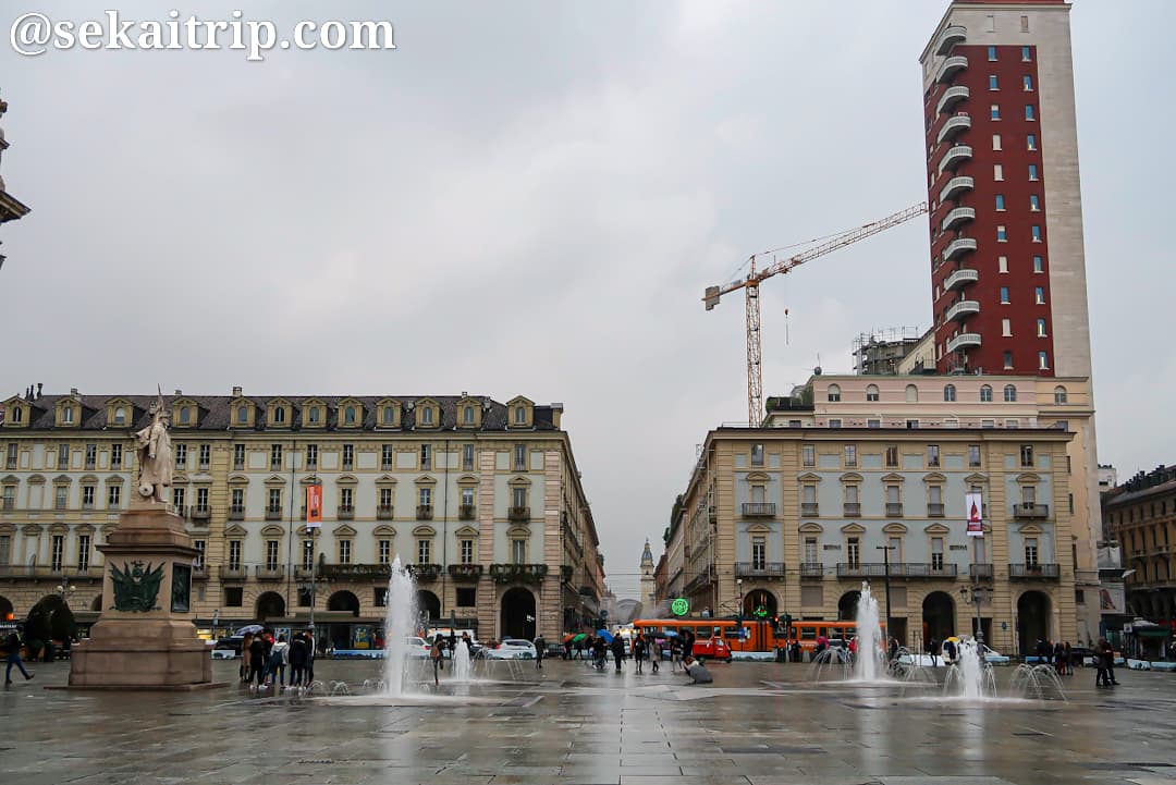 トリノのカステッロ広場（Piazza Castello）